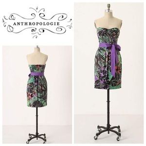 Anthropology- Edme & Esyllte Floral Dress
